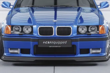 CSR Frontspoiler | Cup-Spoilerlippe mit ABE für BMW 3er E36 CSL755-L Lackierung erforderlich (unlackiert roh)