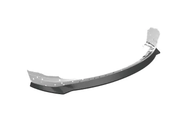 CSR Frontspoiler | Cup-Spoilerlippe mit ABE für BMW 5er E60 / E61 Facelift CSL467-C Carbon Look Hochglanz (keine Lackierung erforderlich)