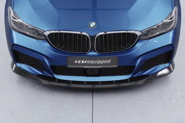 CSR Frontspoiler | Cup-Spoilerlippe mit ABE für BMW 6er G32 CSL893-L Lackierung erforderlich (unlackiert roh)