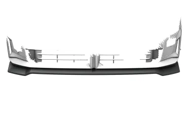 CSR Frontspoiler | Cup-Spoilerlippe mit ABE für BMW X3 G45 CSL980-G Glossy schwarz Hochglanz (keine Lackierung erforderlich)