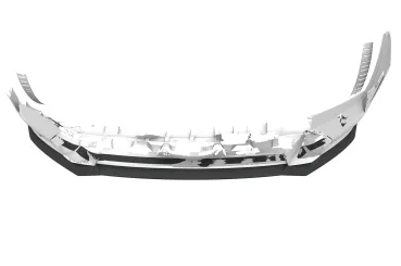 CSR Frontspoiler | Cup-Spoilerlippe mit ABE für BMW X7 G07 CSL979-C Carbon Look Hochglanz (keine Lackierung erforderlich)