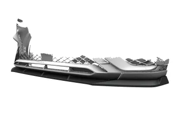 CSR Frontspoiler | Cup-Spoilerlippe mit ABE für Genesis GV70 (JK1) Sport CSL027-G Glossy schwarz Hochglanz (keine Lackierung erforderlich)