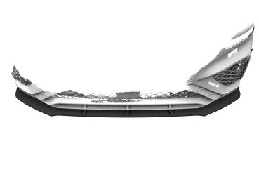 CSR Frontspoiler | Cup-Spoilerlippe mit ABE für Genesis GV70 (JK1) Sport CSL027-G Glossy schwarz Hochglanz (keine Lackierung erforderlich)
