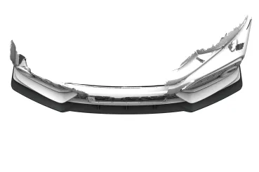 CSR Frontspoiler | Cup-Spoilerlippe mit ABE für Honda Civic FK7 (10. Gen) Sport CSL020-C Carbon Look Hochglanz (keine Lackierung erforderlich)