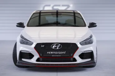 CSR Frontspoiler | Cup-Spoilerlippe mit ABE für Hyundai I30 (PD) N/N-Line CSL479-C Carbon Look Hochglanz (keine Lackierung erforderlich)