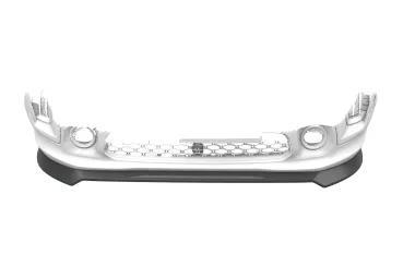 CSR Frontspoiler | Cup-Spoilerlippe mit ABE für Jeep Renegade CSL961-G Glossy schwarz Hochglanz (keine Lackierung erforderlich)