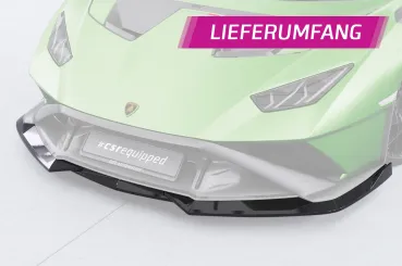 CSR Frontspoiler | Cup-Spoilerlippe mit ABE für Lamborghini Huracan CSL915-L Lackierung erforderlich (unlackiert roh)