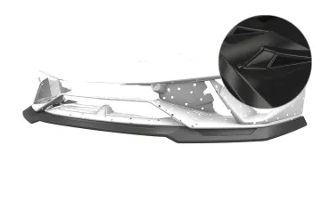 CSR Frontspoiler | Cup-Spoilerlippe mit ABE für Lamborghini Huracán Performante CSL963-G Glossy schwarz Hochglanz (keine Lackierung erforderlich)