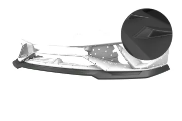 CSR Frontspoiler | Cup-Spoilerlippe mit ABE für Lamborghini Huracán Performante CSL963-L Lackierung erforderlich (unlackiert roh)