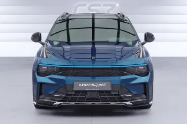 CSR Frontspoiler | Cup-Spoilerlippe mit ABE für Lynk & Co 1 CSL790-G Glossy schwarz Hochglanz (keine Lackierung erforderlich)