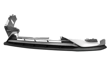 CSR Frontspoiler | Cup-Spoilerlippe mit ABE für Mercedes-Benz A-Klasse W177 AMG / AMG-Line CSL024-C Carbon Look Hochglanz (keine Lackierung erforderlich)