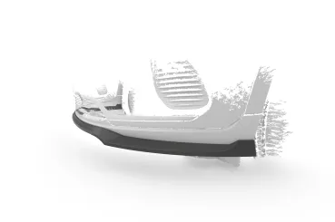 CSR Frontspoiler | Cup-Spoilerlippe mit ABE für Mercedes-Benz EQA (H243) CSL686-S strukturiert schwarz matt (keine Lackierung erforderlich)