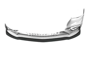 CSR Frontspoiler | Cup-Spoilerlippe mit ABE für Mercedes-Benz S-Klasse W223/V223 AMG-Line CSL032-S strukturiert schwarz matt (keine Lackierung erforderlich)
