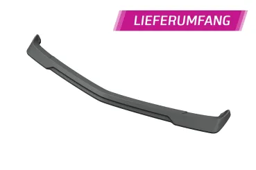CSR Frontspoiler | Cup-Spoilerlippe mit ABE für Mercedes-Benz W201 / 190er Limousine CSL916-S strukturiert schwarz matt (keine Lackierung erforderlich)