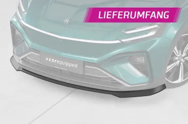 CSR Frontspoiler | Cup-Spoilerlippe mit ABE für MG Marvel R CSL955-G Glossy schwarz Hochglanz (keine Lackierung erforderlich)