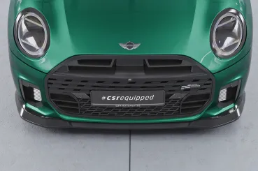 CSR Frontspoiler | Cup-Spoilerlippe mit ABE für Mini Cooper S F66 JCW CSL936-S strukturiert schwarz matt (keine Lackierung erforderlich)