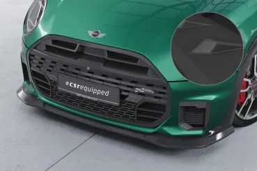 CSR Frontspoiler | Cup-Spoilerlippe mit ABE für Mini Cooper S F66 JCW CSL936-S strukturiert schwarz matt (keine Lackierung erforderlich)