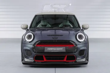 CSR Frontspoiler | Cup-Spoilerlippe mit ABE für Mini F56 JCW GP CSL774-C Carbon Look Hochglanz (keine Lackierung erforderlich)