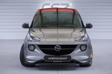 CSR Frontspoiler | Cup-Spoilerlippe mit ABE für Opel Adam S CSL591-L Lackierung erforderlich (unlackiert roh)