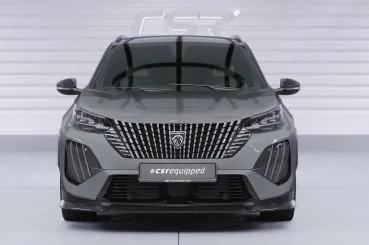 CSR Frontspoiler | Cup-Spoilerlippe mit ABE für Peugeot 2008 II CSL899-L Lackierung erforderlich (unlackiert roh)