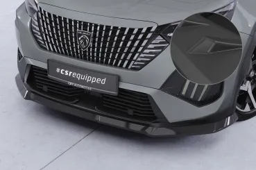 CSR Frontspoiler | Cup-Spoilerlippe mit ABE für Peugeot 2008 II CSL899-L Lackierung erforderlich (unlackiert roh)