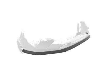 CSR Frontspoiler | Cup-Spoilerlippe mit ABE für Peugeot 3008 (2. Gen) CSL688-L Lackierung erforderlich (unlackiert roh)