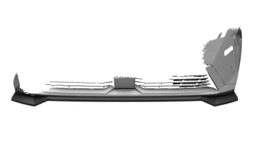 CSR Frontspoiler | Cup-Spoilerlippe mit ABE für Peugeot 3008 (3.Gen) / E-3008 CSL989-S strukturiert schwarz matt (keine Lackierung erforderlich)