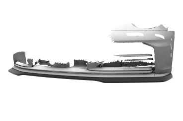 CSR Frontspoiler | Cup-Spoilerlippe mit ABE für Porsche 911/992 CSL988-L Lackierung erforderlich (unlackiert roh)