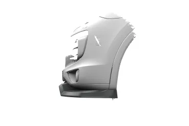 CSR Frontspoiler | Cup-Spoilerlippe mit ABE für Porsche Cayenne (Typ 92A) CSL966-L Lackierung erforderlich (unlackiert roh)