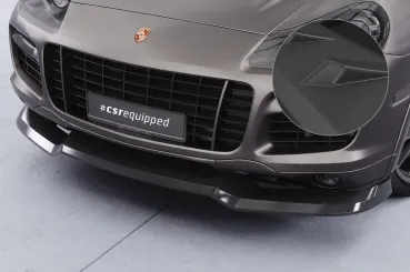 CSR Frontspoiler | Cup-Spoilerlippe mit ABE für Porsche Cayenne (Typ 9PA) CSL849-L Lackierung erforderlich (unlackiert roh)
