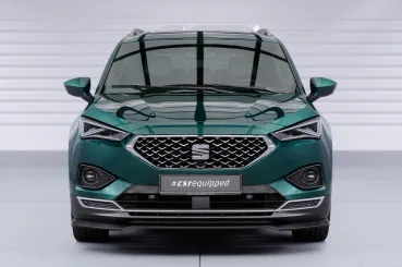 CSR Frontspoiler | Cup-Spoilerlippe mit ABE für Seat Tarraco CSL946-S strukturiert schwarz matt (keine Lackierung erforderlich)