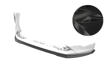 CSR Frontspoiler | Cup-Spoilerlippe mit ABE für Skoda Elroq CSL021-G Glossy schwarz Hochglanz (keine Lackierung erforderlich)