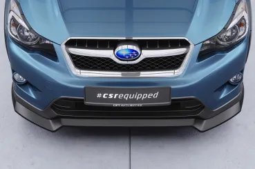 CSR Frontspoiler | Cup-Spoilerlippe mit ABE für Subaru XV Crosstrek CSL920-C Carbon Look Hochglanz (keine Lackierung erforderlich)