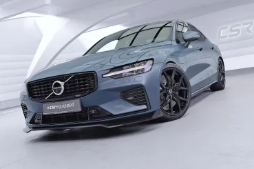 CSR Frontspoiler | Cup-Spoilerlippe mit ABE für Volvo S60 (3.Gen) CSL939-L Lackierung erforderlich (unlackiert roh)