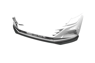 CSR Frontspoiler | Cup-Spoilerlippe mit ABE für VW Arteon (Typ 3H) CSL948-L Lackierung erforderlich (unlackiert roh)