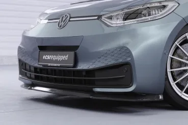 CSR Frontspoiler | Cup-Spoilerlippe mit ABE für VW ID3 CSL528-L Lackierung erforderlich (unlackiert roh)