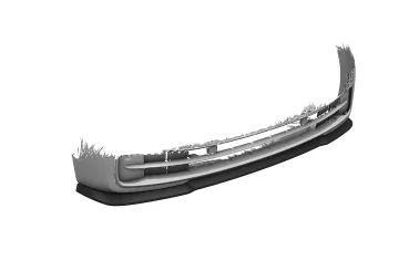 CSR Frontspoiler | Cup-Spoilerlippe mit ABE für VW ID3 CSL528-G Glossy schwarz Hochglanz (keine Lackierung erforderlich)