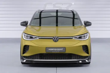 CSR Frontspoiler | Cup-Spoilerlippe mit ABE für VW ID.4 Pure und Pro CSL816-L Lackierung erforderlich (unlackiert roh)