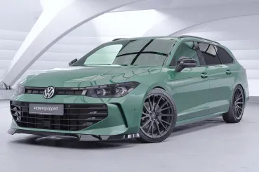 CSR Frontspoiler | Cup-Spoilerlippe mit ABE für VW Passat B9 Variant CSL921-L Lackierung erforderlich (unlackiert roh)