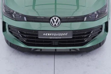 CSR Frontspoiler | Cup-Spoilerlippe mit ABE für VW Passat B9 Variant CSL921-S strukturiert schwarz matt (keine Lackierung erforderlich)