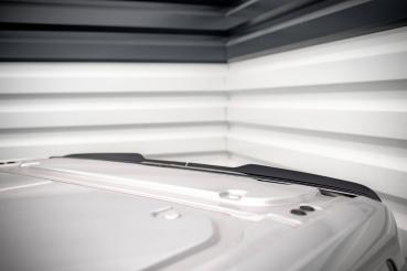 Maxton Design Spoiler CAP für Ford Transit Custom Mk1 schwarz Hochglanz