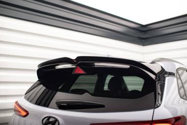 Maxton Design Spoiler CAP für Hyundai Kona N Mk1 schwarz Hochglanz