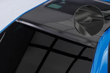 CSR Heckscheibenblende für Honda Prelude V (BB) HSB152-C Carbon Look Hochglanz (keine Lackierung erforderlich)