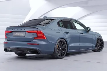 CSR Heckscheibenblende für Volvo S60 (3.Gen) Limousine HSB146-S Strukturiert schwarz matt (keine Lackierung erforderlich)