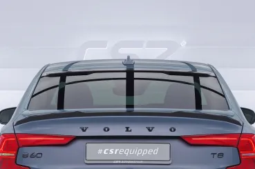 CSR Heckscheibenblende für Volvo S60 (3.Gen) Limousine HSB146-C Carbon Look Hochglanz (keine Lackierung erforderlich)