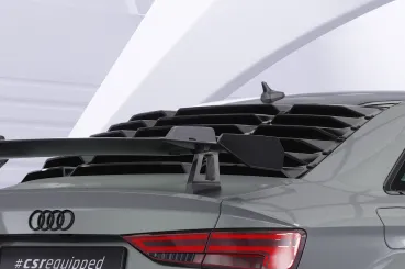 CSR Heckscheibenblende mit ABE für Audi A3 / S3 / RS3 (8V) Limousine HSB139-L Lackierung erforderlich