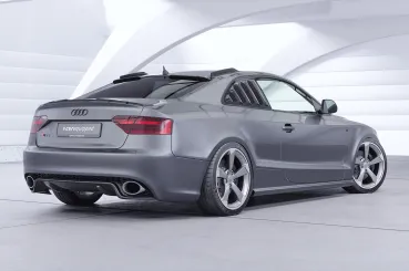 CSR Heckscheibenblende für Audi A5 / S5 / RS5 (8T) Coupe HSB141-C Carbon Look Hochglanz (keine Lackierung erforderlich)