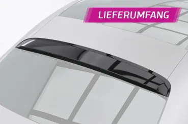 CSR Heckscheibenblende mit ABE für Mercedes-Benz C-Klasse (W206) Limousine HSB104-G Glossy schwarz Hochglanz (keine Lackierung erforderlich)