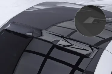 CSR Heckscheibenblende mit ABE für Mercedes-Benz SLK / SLC (R172) Roadster HSB124-S strukturiert schwarz matt (keine Lackierung erforderlich)