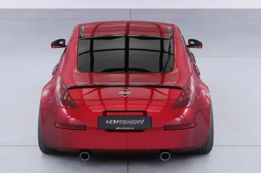 CSR Heckscheibenblende für Nissan 350Z (Z33) Coupe HSB153-C Carbon Look Hochglanz (keine Lackierung erforderlich)